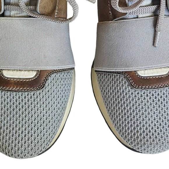 BALENCIAGA GREY RACE RUNNERS SNEAKERS (36) - Picture 10 of 10